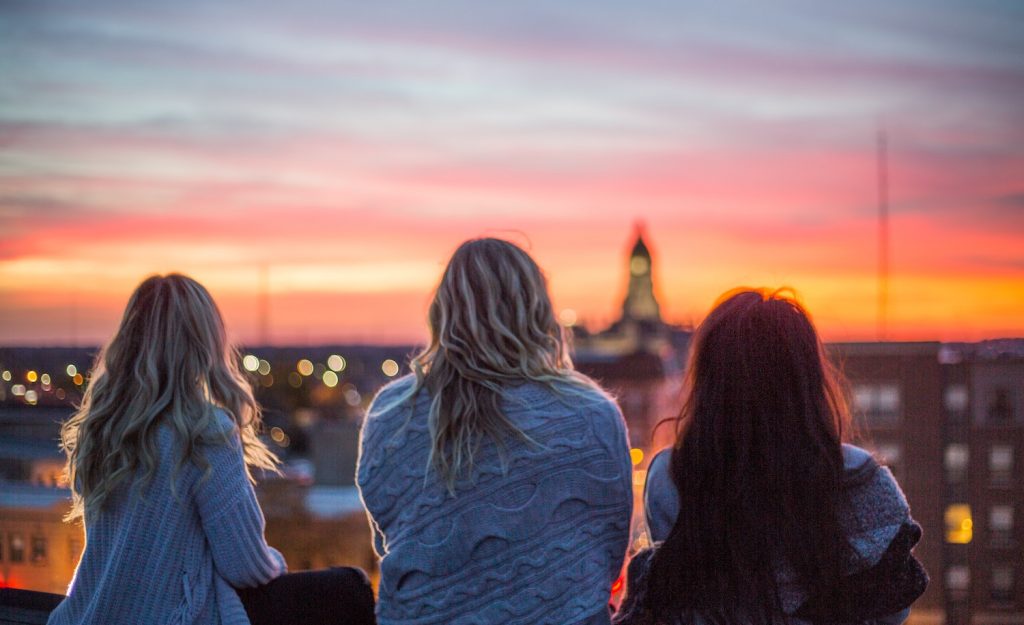 an introvert, empath, and highly sensitive person watch the sunset