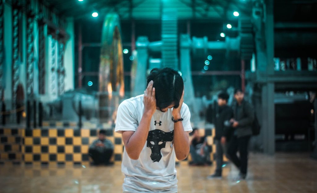 a highly sensitive person is overwhelmed by a sound