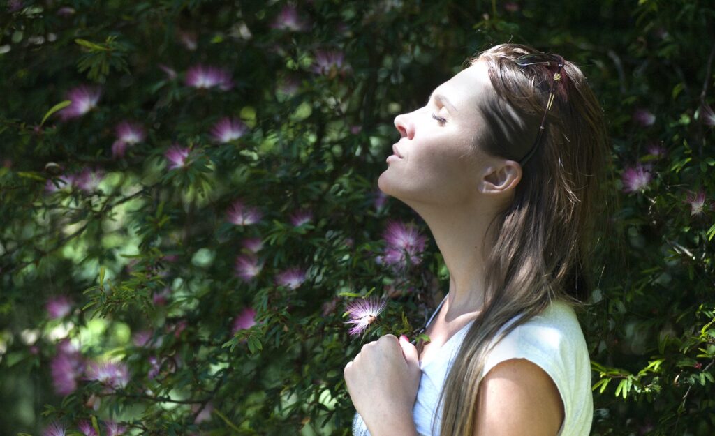 a highly sensitive person creates a mental sanctuary