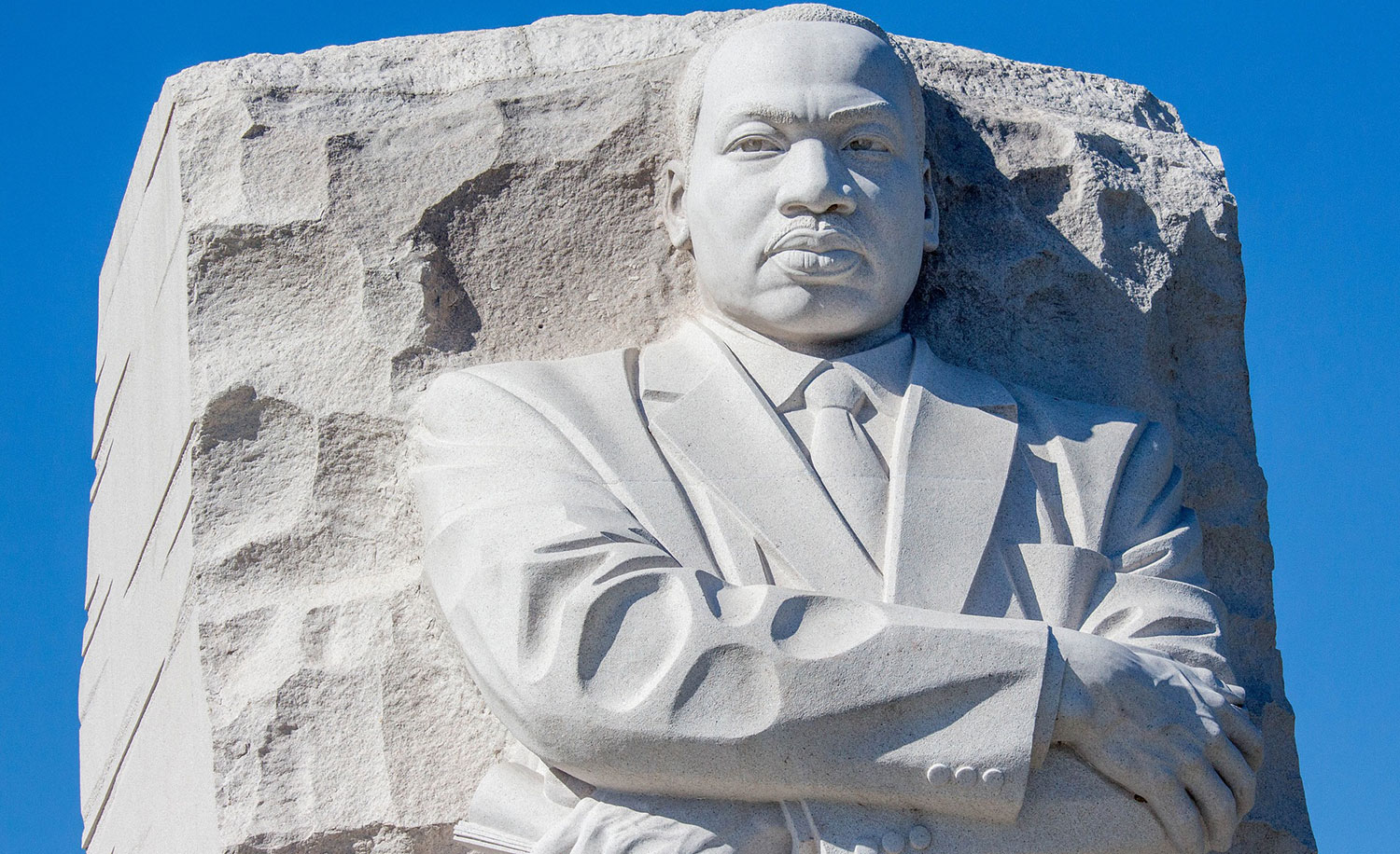 A statue of Dr. Martin Luther King Jr., who may have been a highly sensitive person