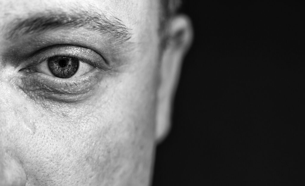 Close up of a highly sensitive person looking proudly toward the camera