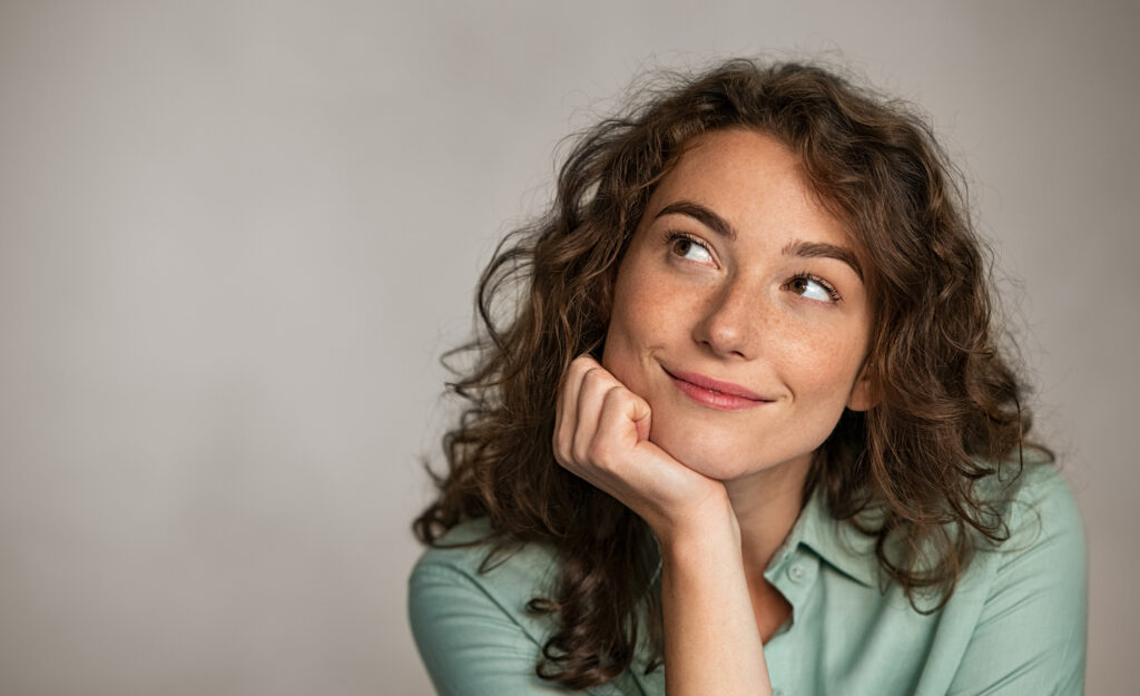 A woman reacting to the latest research on the genes of highly sensitive people